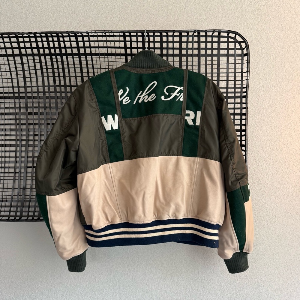 Free people We The Free Triple Kick Novelty Bomber Jacket - Picture 6 of 9